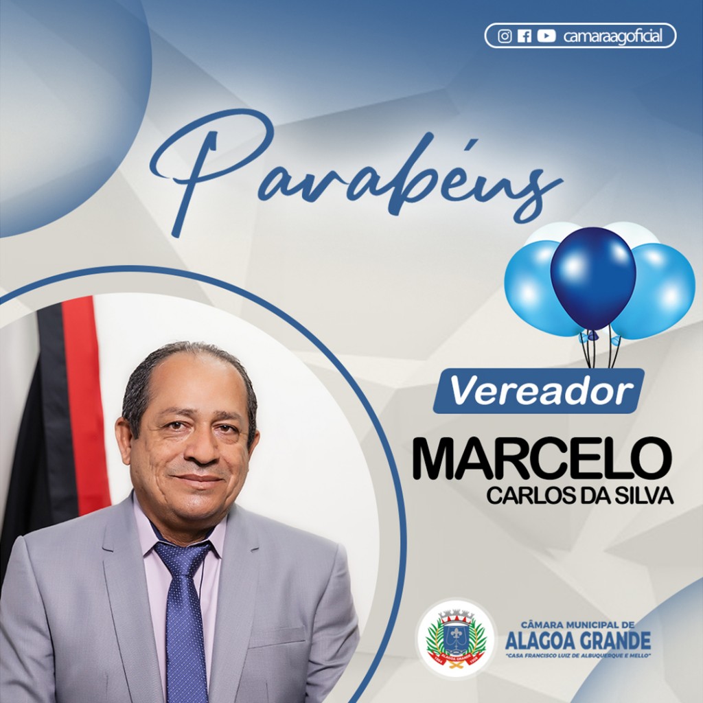 Aniversário do Vereador Marcelo Carlos da Silva