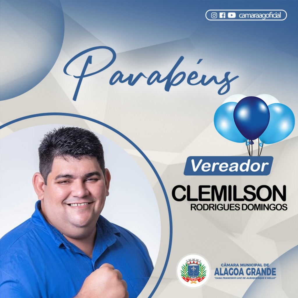 Parabéns Vereador Clemilson