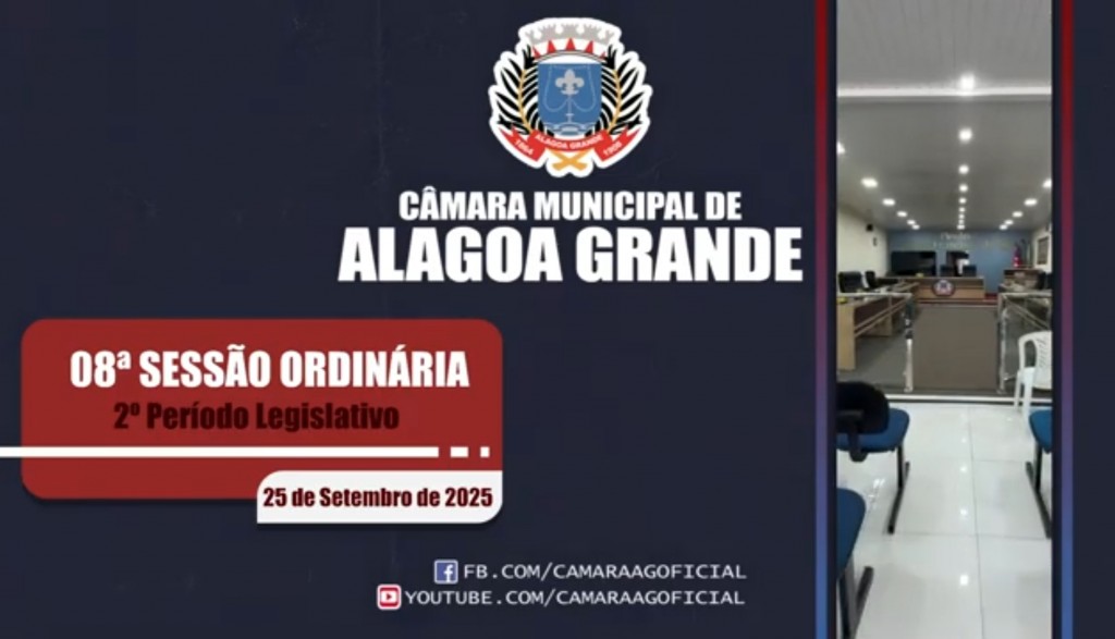 08ª Sessão Ordinária - 2º Período Legislativo - 25/09/2025